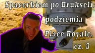 Podziemia Place Royale w Brukseli.  @Coudenberg #bruxelles #europe #movie @OkiemPisarza