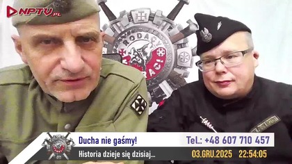 Ducha nie gaśmy.  Śr.  3. 12. 2025r.  W.  Olszański, M.  Osadowski Rodacy Kamraci NPTV.pl