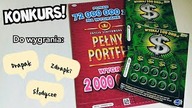 Zdrapki Lotto #424 Pełny Portfel z Dolarami  Rozdanie 