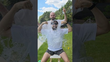 Balon z wodą za złą odpowiedź 