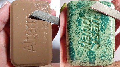 Soap Carving ASMR Relaxing Sounds no talking Satisfying ASMR Video