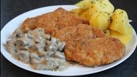 Kotlety z polędwicy wieprzowej w panierce
