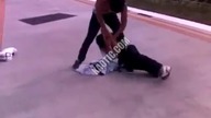 Afroamerykanie na stacji