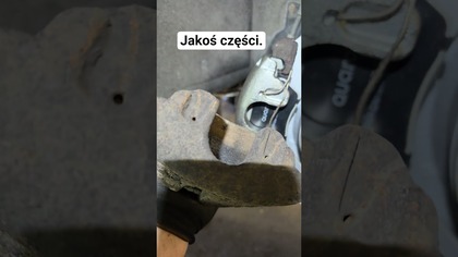 Nie jakość tylko jakoś części.