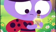 Ladybird Lu talking to the Secret Bug Formula 7