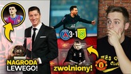 Lewandowski GOLDEN PLAYER! Pedri GOLDEN BOY! Pierwszy GOL Messiego w Ligue 1! Solskjaer ZWOLNIONY!