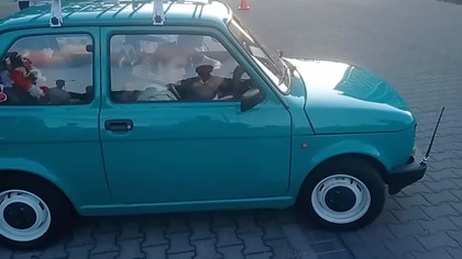 Bydgoskie Klasyki Nocą vol.  4 - odjazd Fiata 126p i jego strzał z gaźnika