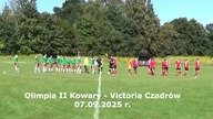 Olimpia II Kowary - Victoria Czadrów 07. 09. 2025 r.  CzadGol # 144