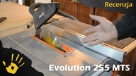 Piła stołowa Evolution 255 MTS - Wcale nie recenzja.  Modyfikacje