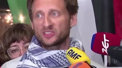 Oczywiście to bardzo szlachetne to co pan zrobił a osobiście potępiam to co robi Izrael, Hamas, Rosja  mp4 458x288
