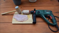 How to make Rotary hammer Meat mallet.  Amazing homemade inventions