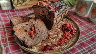 Ekspresowe ciasto z jagodami goji bez dodatku mąki.  Domowe ciasto bez glutenu i białego cukru!