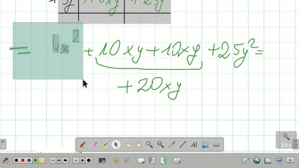 square of sum and difference #shorts #maths #math #mathematics #matematyka