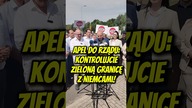 Apel do rządu: Kontrolujcie zieloną granicę z Niemcami! #DariuszMatecki