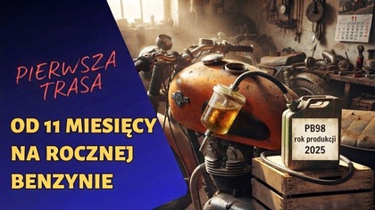 Wyjechałem motocyklem pierwszy raz po 11 miesiącach.