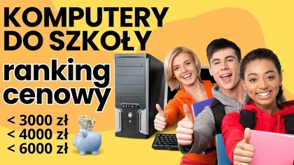 *Co wybrać do szkoły* ? Jeśli szukasz komputera do nauki, pracy, multimediów i okazjonalnego grania  ten film jest dla Ciebie. Przedstawiam 3 zestawy w różnych cenach, każdy z dobrym stosunkiem ceny do możliwości:

  *Tani, ale wydajny komputer* :
Potrzebujesz solidnego sprzętu do podstawowych zastosowań, który nie zrujnuje Twojego budżetu? Sprawdź ten model, który kosztuje mniej niż 3000 zł:
https://ktr.fan/taniwavepc

 *Uniwersalny komputer ze średniej półki* :
Szukasz złotego środka? Ten komputer kosztuje niecałe 4000 zł i oferuje idealny balans między ceną a wydajnością, co sprawia, że poradzi sobie z większością zadań:
https://ktr.fan/średniakwave

 *Komputer dla wymagających* :
Jeśli potrzebujesz czegoś więcej, a dodatkowo chcesz zacząć przygodę z AI, ten komputer to najlepszy wybór. Kosztuje mniej niż 5800 zł i poradzi sobie z bardziej zaawansowanymi zadaniami:
https://ktr.fan/za5500wave
Do tego modelu polecamy dodatkowe wentylatory, które zapewnią optymalne chłodzenie podczas intensywnej pracy:
https://ktr.fan/smiglawave
---------------------------------------------------------------------------
 *Kody rabatowe* :

Kupujesz części? Kod: *WAVEPC* -5% w aplikacji mobilnej.
Kupujesz  gotowy komputer? Kod: *PCAPP* -5% w aplikacji mobilnej Komputronik.
----------------------------------------------------------------------------
Kanał *WavePC* to miejsce dla pasjonatów komputerów, technologii i praktycznych poradników. U mnie znajdziesz *testy sprzętu, zestawy komputerowe, recenzje laptopów, porady systemowe, naprawy DIY oraz podcasty o IT*. Jeśli szukasz rzetelnych opinii, sprawdzonych konfiguracji i wiedzy bez zbędnego gadania  jesteś w dobrym miejscu.

 *Zapraszam do wsparcia kanału*: https://www.youtube.com/channel/UCsqyoQ5Z2QnWfLZ7GeIT1bQ/join

 Instagram firmowy: https://www.instagram.com/wavepc.pl/ 
 Mój Instagram: https://instagram.com/dawidn20/ 
 Mój Facebook: https://www.facebook.com/pages/Dawid-Nowak/224701700954772