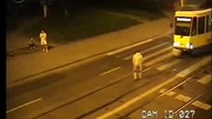 Tramwaj vs pijany