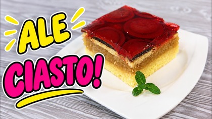 Ciasto jabłkowe z Delicjami  ten efekt po przekrojeniu zachwyca!