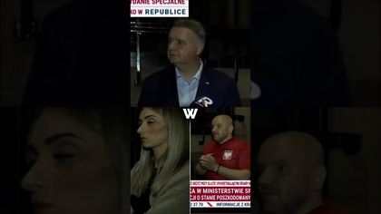 Puste korytarze w MSZ? Zaskakujący widok w samym środku kryzysu.
