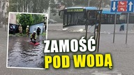 Zamość walczy z powodzią.  Przerażający rekord!