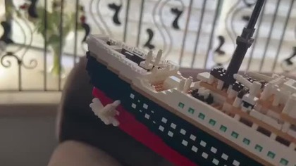 Chińskie Klocki Titanic z Temu