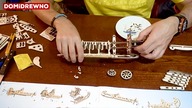 773. Mały majsterkowicz: Ugears Hurdy Gurdy - Lira korbowa