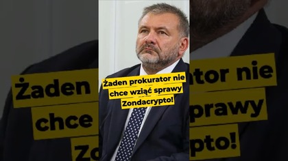 Żaden prokurator nie chce wziąć sprawy Zondacrypto! #prokuratura #Polska #Żurek #polityka