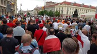 Marsz Powstania Warszawskiego 2021 - Relacja, marsz Nowym Światem i Krakowskim Przedmieściem