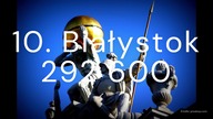Top 10 miast w Polsce z największą liczbą mieszkańców