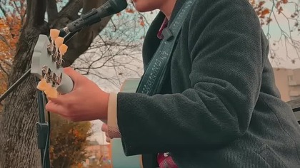 Granie na streecie jesienią ma swój niepowtarzalny klimacik Grechuta - Dni których nie znamy#cover