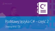 08 C w akcji Podstawy języka C#
