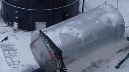 Relokacja zbiorników o wadze 5,5 tony