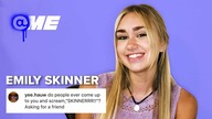 EMILY SKINNER  Reacts to Fan Comments | @me