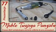 Proxxon IBS/E wielofunkcyjna wiertarko szlifierka do prac precyzyjnych / drill grinder