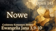Nowe | Ewangelia Jana 3,9-10 | Komentarz wers po wersie | Fabian Błaszkiewicz