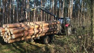 Pierwszy raz zrywam kłodę || Belarus 820 i Palms || Okiem ZULa