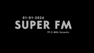 SUPERFM - 01-01-2024 - Dżingle, Wejście prezenterskie, Wyłączenie nadajnika (?)