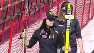 Anna Fenninger skiing till the Love Runs Out