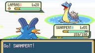 Battle Lapras Vs Swampert Reversed Video