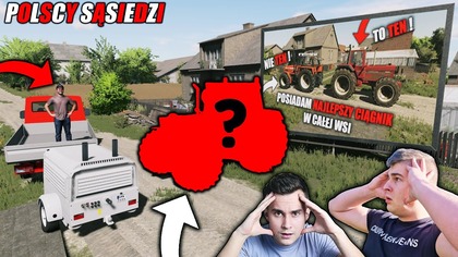 REAKCJA KOLIZA NA REMONT MOJEGO CIĄGNIKA SĄSIAD JEST OSZUSTEM ... POLSCY SĄSIEDZI S2232