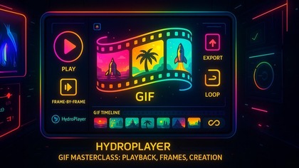 GIF - grafiki animowane od A do Z w Hydro Player - stwórz własny GIF, edytuj GIF - ciesz się z GIFa