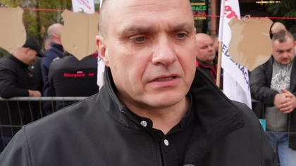 G&oacute;rnik chciał powiedzieć Morawieckiemu kilka sł&oacute;w