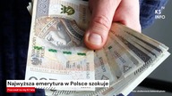 Najwyższa emerytura w Polsce szokuje.  Pracował na nią 62 lata [Serwis informacyjny, KSTV Info]