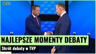 Starcie Trzaskowskiego z Nawrockim.  Najlepsze momenty debaty w TVP | Gazeta.pl