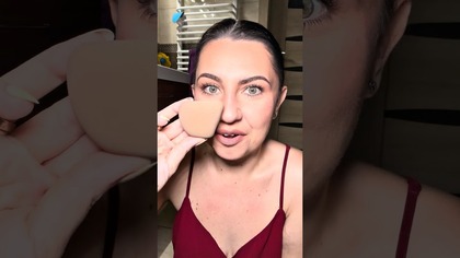 TEST GĄBECZKI HEBE RUBYCELL, MAKIJAŻ NA SUCHO I NA MOKRO