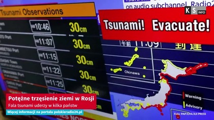 Potężne trzęsienie ziemi w Rosji.  Fala tsunami uderzy w kilka państw [KS Info]