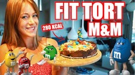 FIT TORT M&M - KAWAŁEK TYLKO 280KCAL
