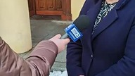 skorumpowana burmistrz miasta z policją prokuratorem sądem w Cieszynie dziś w CBA