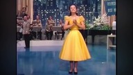 Słowik z Polski i trochę Verdiego (Kasia lat 15) z filmu The Stars Are Singing (1953)