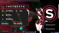 osu random play  | Undertale Boss Themes | You must be new here, play me! 1,75* [OSU!CATCH]